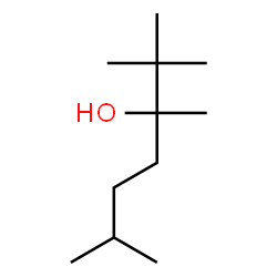ChemSpider 2D Image | 2,2,3,6-Tetramethyl-3-heptanol | C11H24O