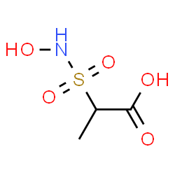 ChemSpider 2D Image | 2-(Hydroxysulfamoyl)propanoic acid | C3H7NO5S