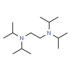 ChemSpider 2D Image | N,N,N',N'-Tetraisopropyl-1,2-ethanediamine | C14H32N2