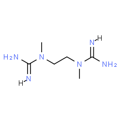 ChemSpider 2D Image | 1,1'-(1,2-Ethanediyl)bis(1-methylguanidine) | C6H16N6