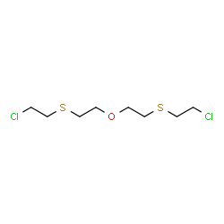 ChemSpider 2D Image | O-Mustard | C8H16Cl2OS2