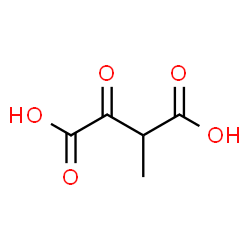ChemSpider 2D Image | 2-Methyl-3-oxosuccinic acid | C5H6O5
