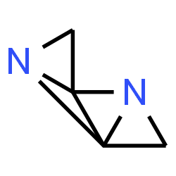 ChemSpider 2D Image | 2,5-Diazatetracyclo[2.2.0.0~1,5~.0~2,4~]hexane | C4H4N2