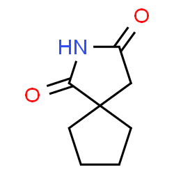 ChemSpider 2D Image | 2-Azaspiro[4.4]nonane-1,3-dione | C8H11NO2