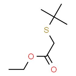 ChemSpider 2D Image | ethyl (tert-butylthio)acetate | C8H16O2S