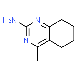 ChemSpider 2D Image | 4-Methyl-5,6,7,8-tetrahydro-2-quinazolinamine | C9H13N3