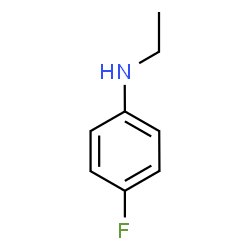 ChemSpider 2D Image | N-Ethyl-4-fluoroaniline | C8H10FN