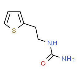 ChemSpider 2D Image | N-(2-thien-2-ylethyl)urea | C7H10N2OS