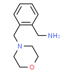 ChemSpider 2D Image | (2-(morpholinomethyl)phenyl)methanamine | C12H18N2O