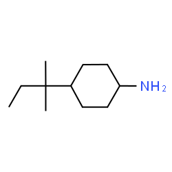 ChemSpider 2D Image | 4-tert-pentylcyclohexanamine | C11H23N