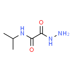 ChemSpider 2D Image | 2-Hydrazino-N-isopropyl-2-oxoacetamide | C5H11N3O2