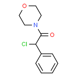 ChemSpider 2D Image | 4-[chloro(phenyl)acetyl]morpholine | C12H14ClNO2