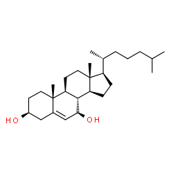 ChemSpider 2D Image | 7beta-hydroxycholesterol | C27H46O2