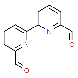 ChemSpider 2D Image | 2,2'-Bipyridin-6,6'-dicarbaldehyd | C12H8N2O2