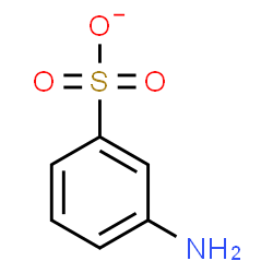ChemSpider 2D Image | 3-Aminobenzenesulfonate | C6H6NO3S