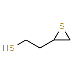 ChemSpider 2D Image | 2-(2-Thiiranyl)ethanethiol | C4H8S2