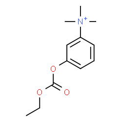 ChemSpider 2D Image | 3-[(Ethoxycarbonyl)oxy]-N,N,N-trimethylanilinium | C12H18NO3