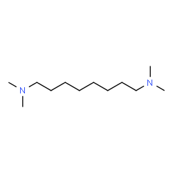 ChemSpider 2D Image | N,N,N',N'-Tetramethyl-1,8-octanediamine | C12H28N2