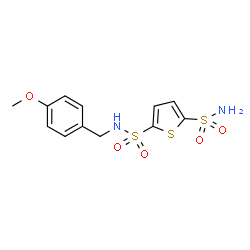 ChemSpider 2D Image | AL5927 | C12H14N2O5S3