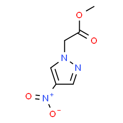 ChemSpider 2D Image | Methyl (4-nitro-1H-pyrazol-1-yl)acetate | C6H7N3O4