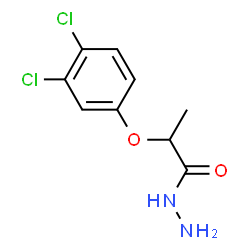 ChemSpider 2D Image | 2-(3,4-Dichlorophenoxy)propanehydrazide | C9H10Cl2N2O2
