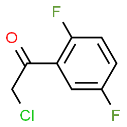 ChemSpider 2D Image | 2-Chloro-2,5-Difluoroacetophenone | C8H5ClF2O