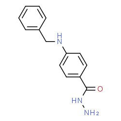ChemSpider 2D Image | 4-(Benzylamino)benzohydrazide | C14H15N3O