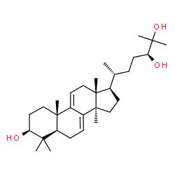 ChemSpider 2D Image | Lucidumol B | C30H50O3