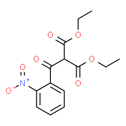 ChemSpider 2D Image | Diethyl (2-nitrobenzoyl)malonate | C14H15NO7
