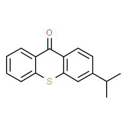 ChemSpider 2D Image | 3-Isopropyl-9H-thioxanthen-9-one | C16H14OS