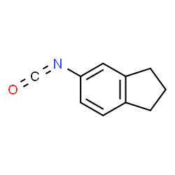 ChemSpider 2D Image | 5-Isocyanatoindane | C10H9NO
