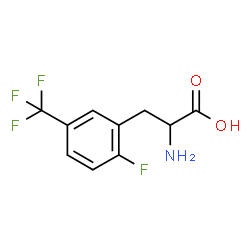 ChemSpider 2D Image | 2-Fluoro-5-(trifluoromethyl)phenylalanine | C10H9F4NO2