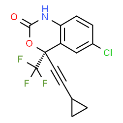 ChemSpider 2D Image | (R)-efavirenz | C14H9ClF3NO2