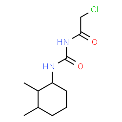 ChemSpider 2D Image | 2-Chloro-N-[(2,3-dimethylcyclohexyl)carbamoyl]acetamide | C11H19ClN2O2