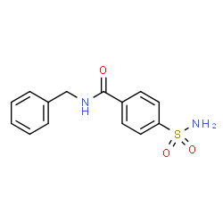 ChemSpider 2D Image | N-Benzyl-4-sulfamoylbenzamide | C14H14N2O3S