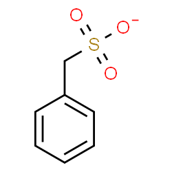 ChemSpider 2D Image | Phenylmethanesulfonate | C7H7O3S