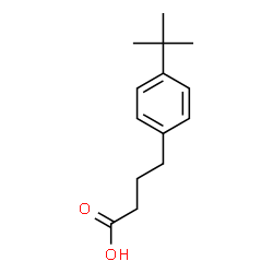 ChemSpider 2D Image | 4-(4-tert-butylphenyl)butanoic acid | C14H20O2