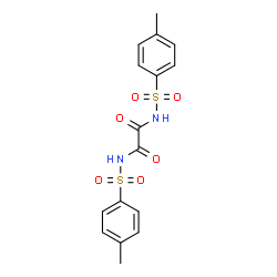 ChemSpider 2D Image | N,N'-Bis[(4-methylphenyl)sulfonyl]ethanediamide | C16H16N2O6S2
