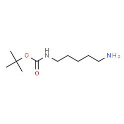 ChemSpider 2D Image | NH2-C5-NH-Boc | C10H22N2O2