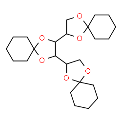 ChemSpider 2D Image | 2,2':3',2''-Ter(1,4-dioxaspiro[4.5]decane) | C24H38O6