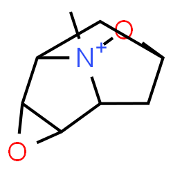 ChemSpider 2D Image | 9-Methyl-3,8-dioxa-9-azoniatetracyclo[5.2.1.0~2,4~.0~5,9~]decane | C8H12NO2