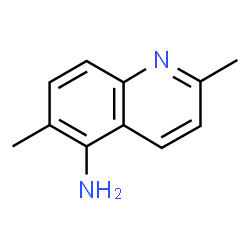 ChemSpider 2D Image | 2,6-Dimethyl-5-quinolinamine | C11H12N2