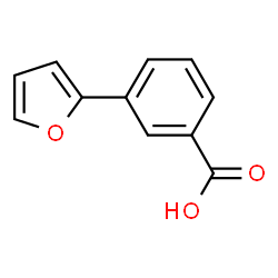 ChemSpider 2D Image | 3-(2-Furyl)benzoic acid | C11H8O3