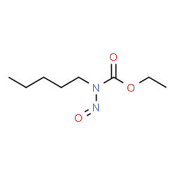 ChemSpider 2D Image | N-Amyl-N-nitrosourethane | C8H16N2O3