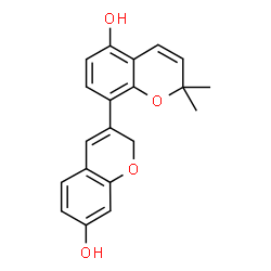 ChemSpider 2D Image | Glabrene | C20H18O4
