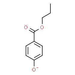 ChemSpider 2D Image | 4-(Propoxycarbonyl)phenolate | C10H11O3