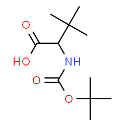 ChemSpider 2D Image | Boc-Dl-Tle-Oh | C11H21NO4