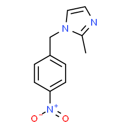 ChemSpider 2D Image | 2-Methyl-1-(4-nitrobenzyl)-1H-imidazole | C11H11N3O2