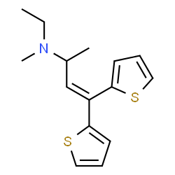 ChemSpider 2D Image | ethylmethylthiambutene | C15H19NS2