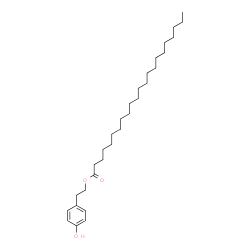 ChemSpider 2D Image | 2-(4-Hydroxyphenyl)ethyl docosanoate | C30H52O3